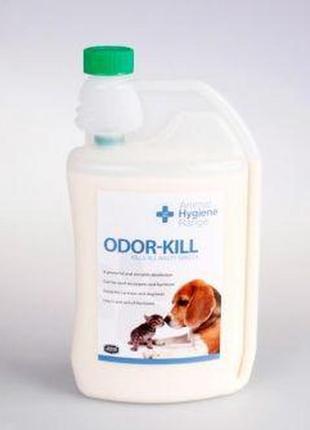 Для устранения запахов средство odor kill  animal health.