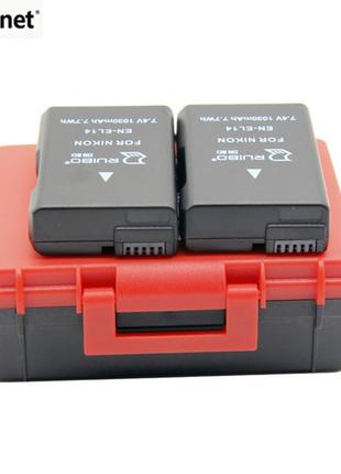 Защитный футляр-кейс для карт памяти и 2-х аккумуляторов - ruibo3 фото