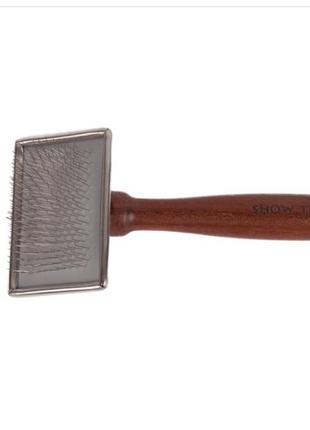 Пуходерка show tech slicker brush rosewood xs