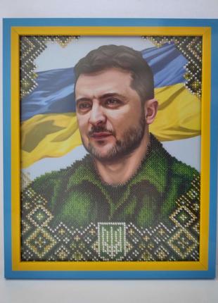 Картина, портрет президента украины владимира зеленского