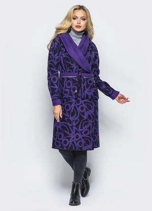 Женское пальто с капюшоном a.play l-xl 48-504 фото