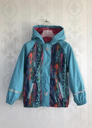 Стильна демі куртка утеплений дощовик lupilu