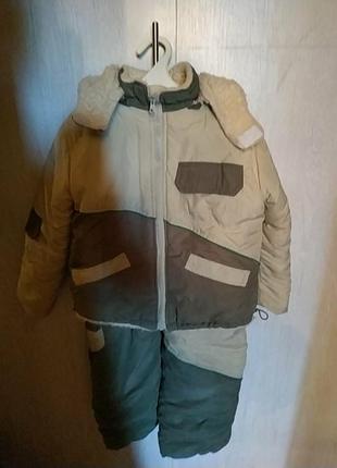 Комплект зимний (куртка и комбинезон) для мальчика3 фото