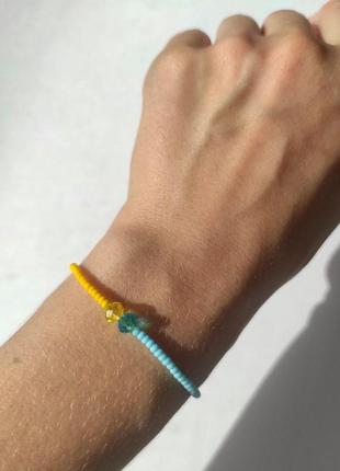 Браслети з якісного чеського бісеру