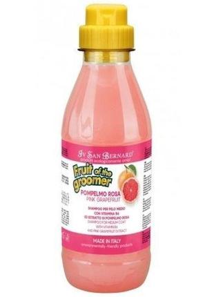 Шампунь для тварин isb рожевий грейпфрут (pink grapefruit shampoo) 500 мл