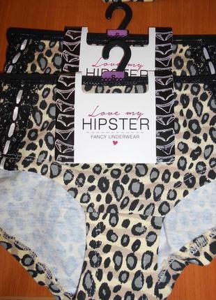 Трусики-hipster від fancy underwear (голландія) розм. s, m, l