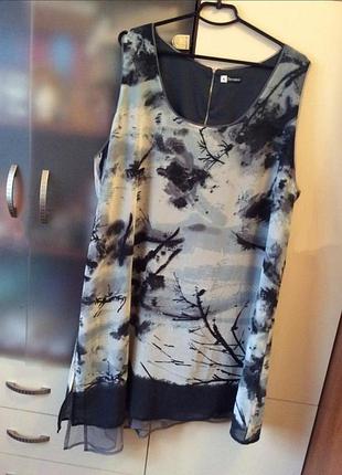 Шикарне шифонове плаття 58-60 розміру