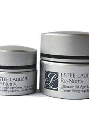 Estee lauder набор estee lauder re-nutriv ultimate lift age-correcting набор (крем для лица 7мл + крем под