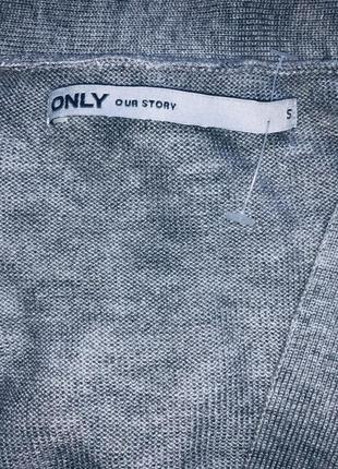 Новый брендовый серый свитерок кардиган оверсайз бохо only our story  размер указан с7 фото