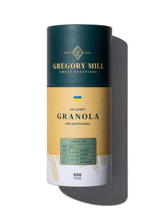 Гранола gregory mill apple pie, 500 г