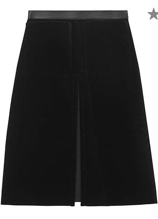 Дизайнерська спідниця міді а-силуету преміум бренд zapa paris розмір 36