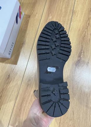 Кожаные ботинки 6