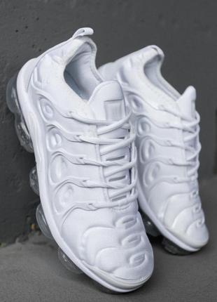 Nike air vapormax plus 'white' 🆕 чоловічі кросівки найк 🆕 білий