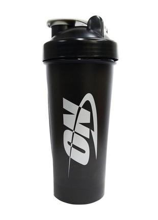 Shaker on with metall ball (600 ml, black/grey)