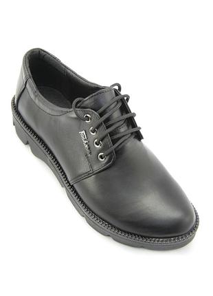 Туфлі чорні натуральні 440-00103-1