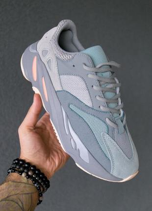 Adidas yeezy boost 700 inertia "grey" 🆕 женские кроссовки адидас 🆕 серые