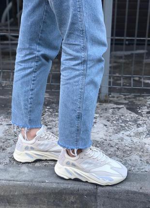 Adidas yeezy boost 700 v2 analog 🆕 жіночі кросівки адідас ізі 🆕 бежевий