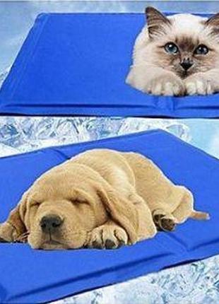 Охлаждающий коврик лежак для собак и кошек pet cool mat