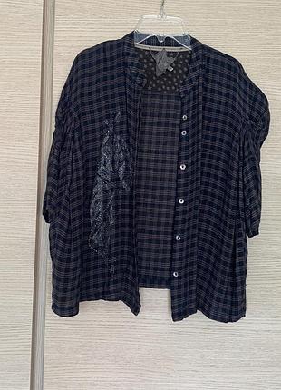 Классная кофта оверсайз стиль plus fine размер xs