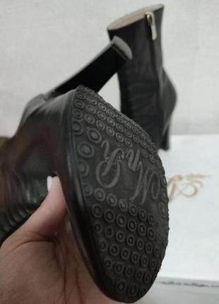 Ботинки сапоги женские кожаные фирменные5 фото