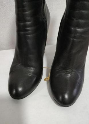 Ботинки сапоги женские кожаные фирменные6 фото