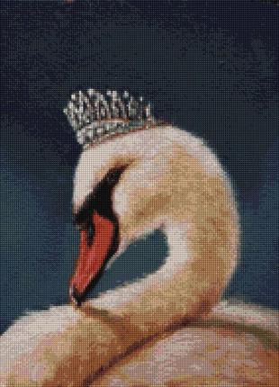 Алмазная мозаика "принцесса лебедь" ©lucia heffernan dbs1203, 40x50 см