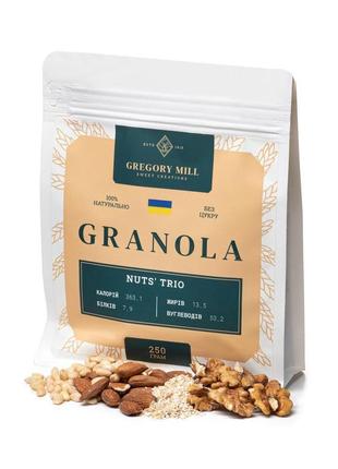 Смачний набір nuts’ gregory set sweet cashew, nuts’ trio, pistachio & mint 750 г2 фото