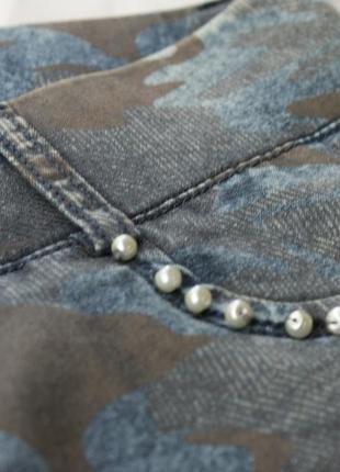 Брендовые джинсы стрейч большой размер хорошо тянутся2 фото