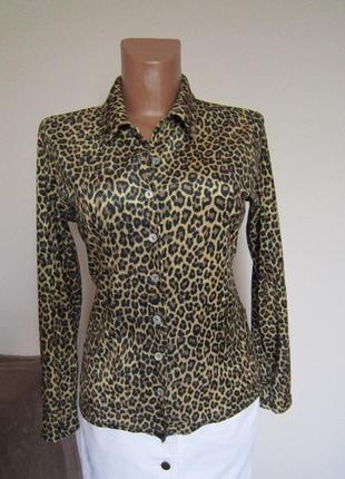 Леопардова плюшевая рубашка от new look5 фото