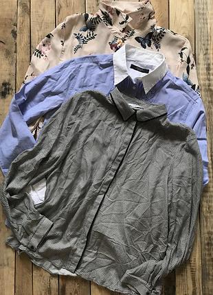 Mango блуза в принт