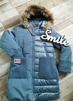 Скидка!пальто куртка парка зимняя на девочку подростка.