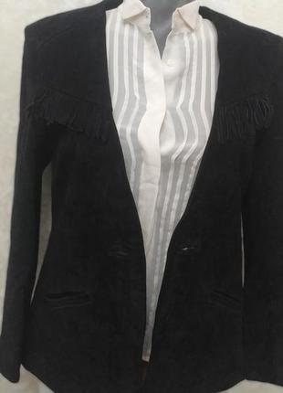 Замшевий піджак р.s-m