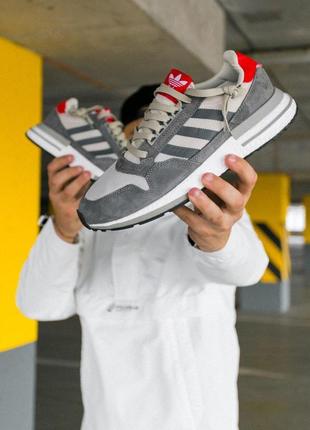 Adidas zx 500 rm "grey four" 🆕 мужские кроссовки адидас 🆕 серые3 фото