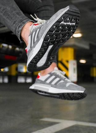 Adidas zx 500 rm "grey four" 🆕 мужские кроссовки адидас 🆕 серые6 фото