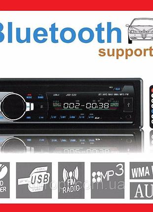 Мощная автомагнитола с чистым звуком jsd-520bt с usb и bluetooth. лучшая цена!2 фото