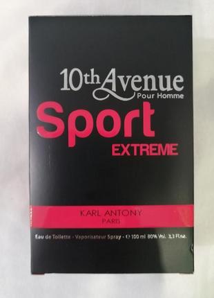 Уцінка! туалетна вода для чоловіків sport extreem karl antony 10th avenue 100ml