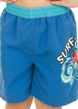 Плавки-шорти для хлопців aqua speed ​​surf-club shorts 2087 блакитний дит 122см1 фото