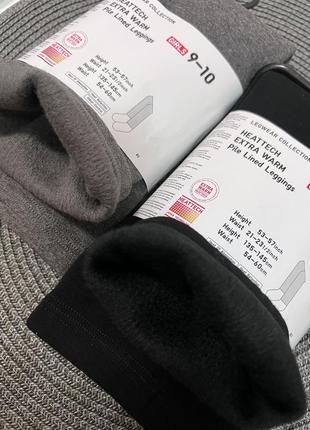 Термо леггинсы лосины uniqlo heattech extra warm3 фото