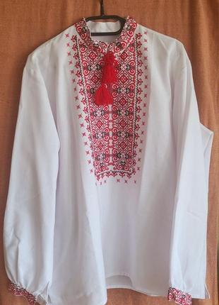 Рубашка ручной работы - вышиванка