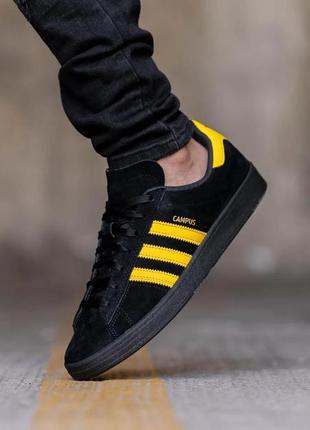 Замшеві чоловічі кросівки adidas campus adv 37-38 40-41 розмір