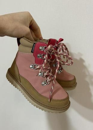 Hm h&m hm черевики водонепроникні черевички 17 см 26 ботинки ботиночки