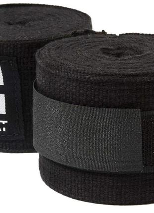 Бинти reebok combat hand wraps чорний уні 180 (457,2 см)