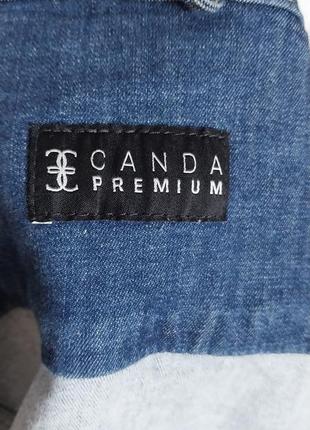 Джинсовая куртка жакет джинсовка 16-186 фото