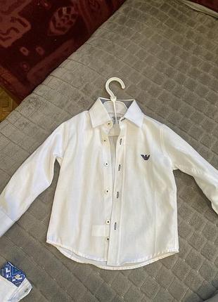 Рубашка белая