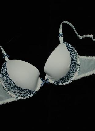 34b / 75b прелестный бюстгальтер для глубокого декольте marks & spencer