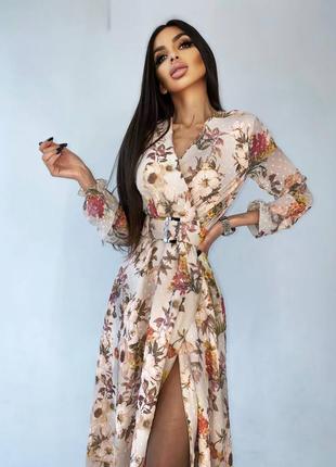 Распродажа платье prettylittlething миди asos с поясом3 фото