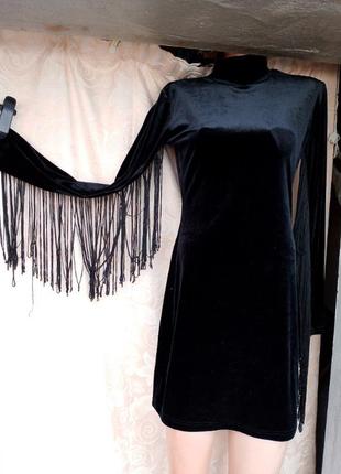 Платье шик велюр