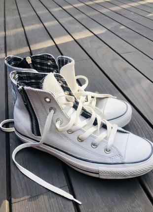 Шкіряні кеди converse