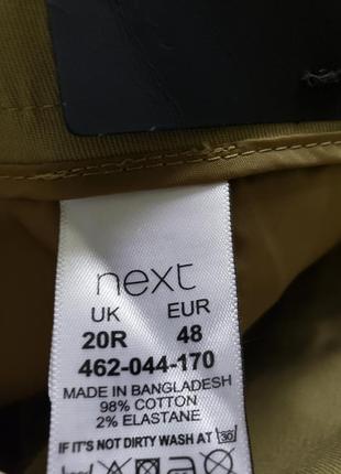 Новые натуральные стречевые брюки next tailoring capri 20 r10 фото