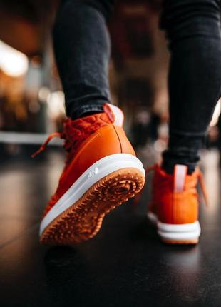Nike dukb00t 17 “orange” 🆕 мужские кроссовки найк дакбут 🆕 оранжевые8 фото